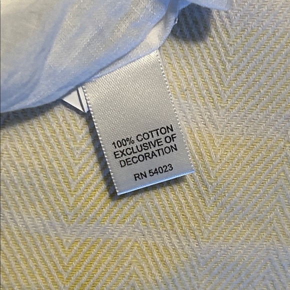 Banana Republic White Cotton Eyelet V-Neck Peasant Top size XS 100% cotton - Picture 5 of 7